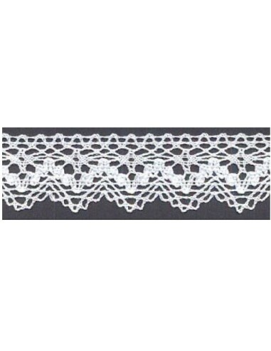 Puntilla bolillo mercerizado 9211 (2,50 cm), m