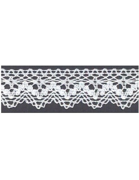 Puntilla bolillo mercerizado 9211 (2,50 cm), m