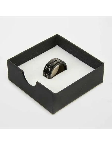 Anillo cuentavueltas Black Row Knitpro, unidad