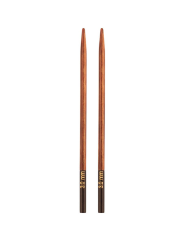 Aguja intercambiable Knitpro Ginger 13 cm, par