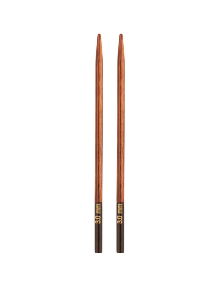 Aguja intercambiable Knitpro Ginger 13 cm, par
