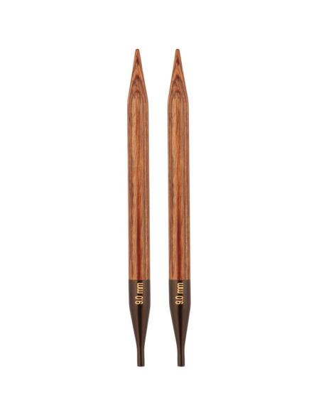 Aguja intercambiable Knitpro Ginger 13 cm, par