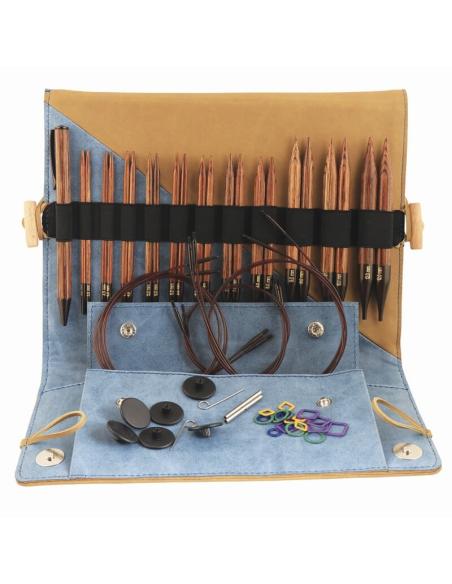 Set agujas interc. 3,5-12 mm 13 cm KnitPro Ginger 31281
