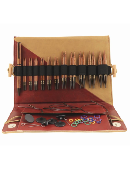Set agujas interc. 3,5-12 mm 10 cm KnitPro Ginger 31282