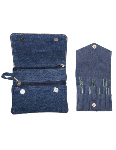 Set agujas interc. 3-6 mm KnitPro Indigo Mini 20645