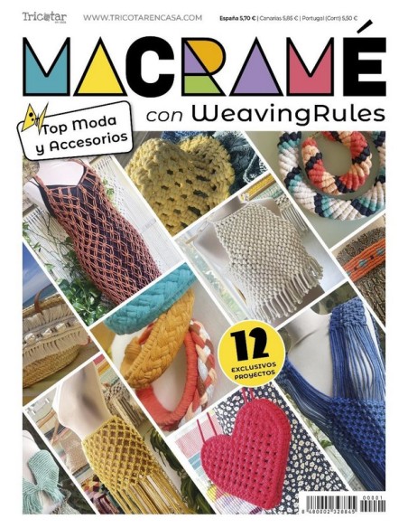 Revista macramé con WeavingRules Nº1