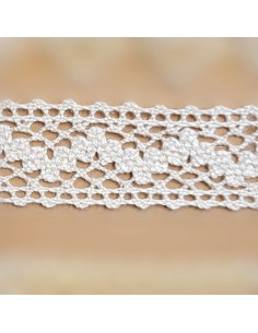 Puntilla bolillo mercerizado 9228 (2,50 cm), m