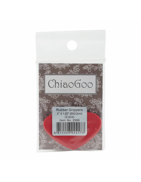 Pinzas goma corazón ChiaoGoo 2599
