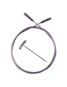 Cable Silver Swiv. 360º 13 cm ChiaoGoo 7705, unidad