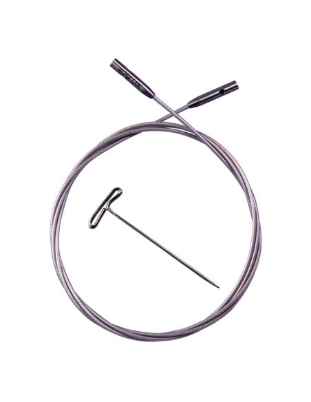 Cable Silver Swiv. 360º 125 cm ChiaoGoo 7750, unidad