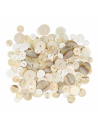 Botón surtido beige, bolsa 150 gr.