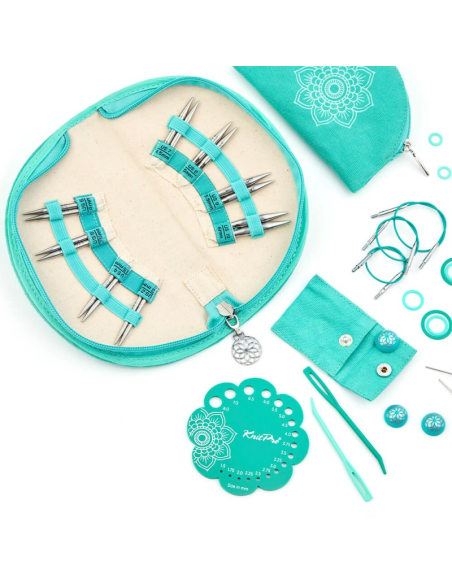 Set agujas interc. 3-6 mm 5 cm KnitPro Mindful Generosity 36314