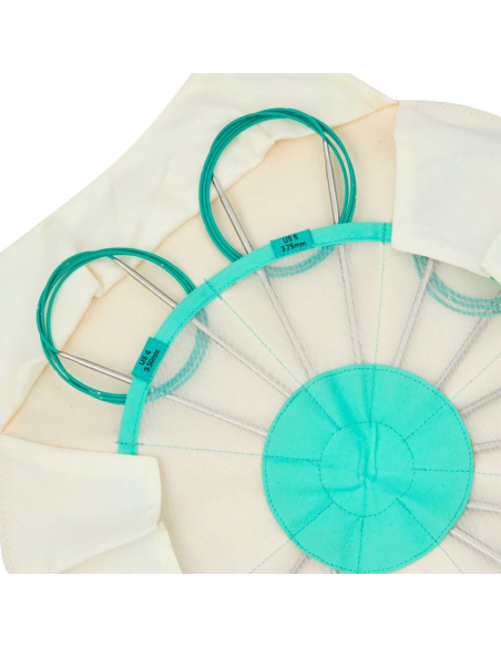 Set agujas circulares  2-6 mm 100 cm KnitPro Mindful Serene 36321