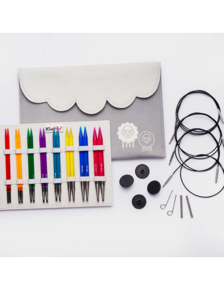 Set agujas interc. 3.5-8 mm KnitPro Trendz Deluxe 50620
