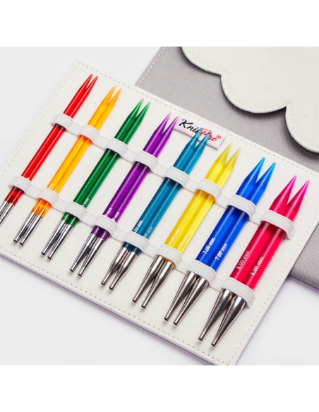 Set agujas interc. 3.5-8 mm KnitPro Trendz Deluxe 50620