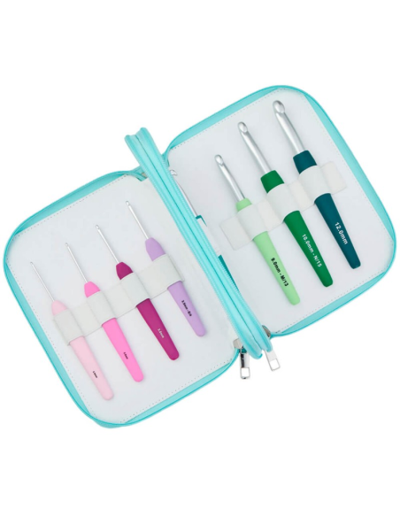 Set 14 ganchillos Waves 2.0 Grande KnitPro 30952