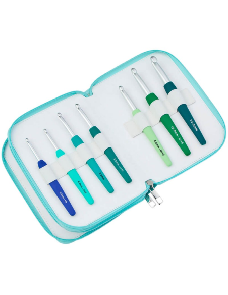 Set 14 ganchillos Waves 2.0 Grande KnitPro 30952