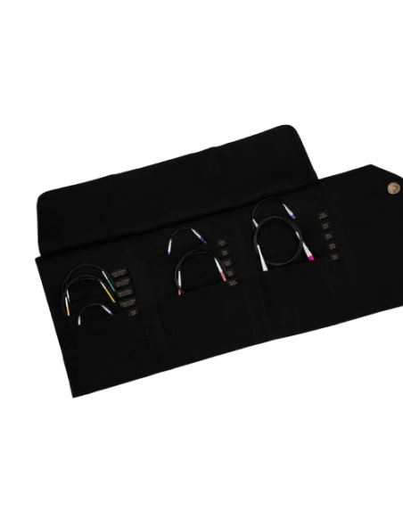Estuche para agujas circulares Coal Collection KnitPro 12863