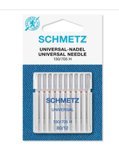 Aguja Schmetz universal T.P. 130/705 H, blister de 10 und.