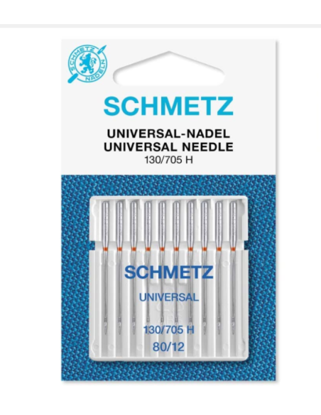 Aguja Schmetz universal T.P. 130/705 H, blister de 10 und.