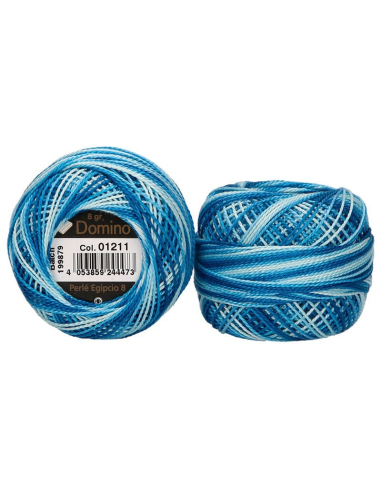 Perlé Domino Nº 12 5 gr, 10 ovillos