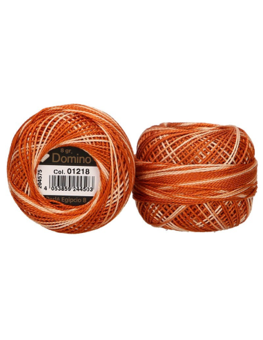 Perlé Domino Nº 12 5 gr, 10 ovillos