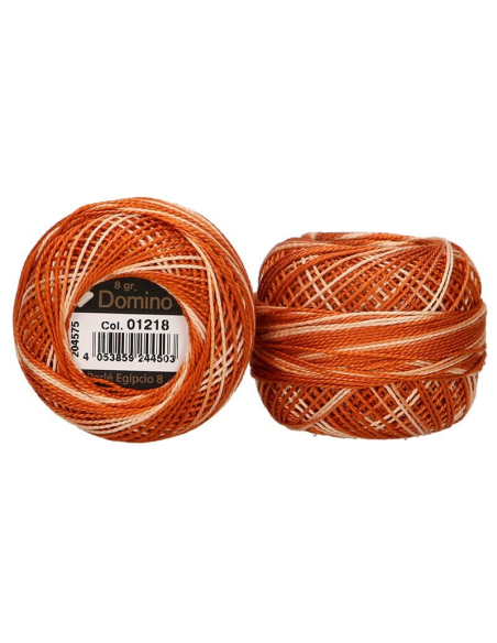 Perlé Domino Nº 12 5 gr, 10 ovillos