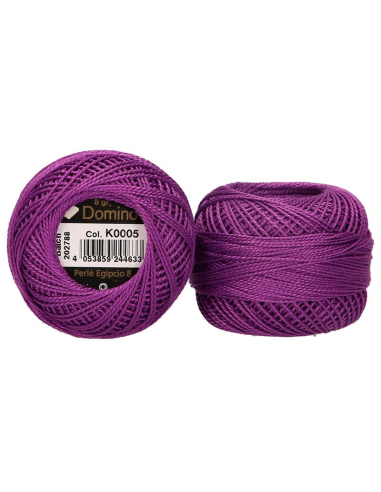 Perlé Domino Nº 12 5 gr, 10 ovillos