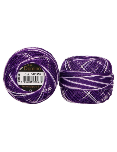 Perlé Domino Nº 12 5 gr, 10 ovillos