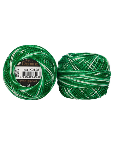Perlé Domino Nº 12 5 gr, 10 ovillos