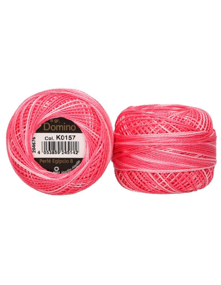 Perlé Domino Nº 12 5 gr, 10 ovillos