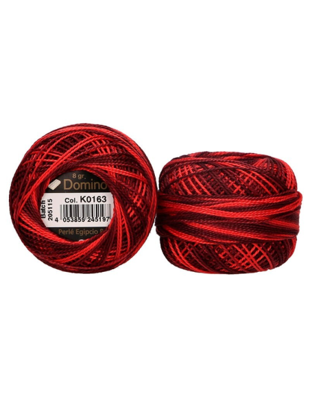 Perlé Domino Nº 12 5 gr, 10 ovillos