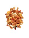 Botón surtido naranjas, bolsa 150 gr.