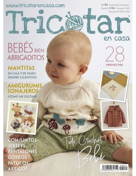 Revista tricotar en casa Nº 61