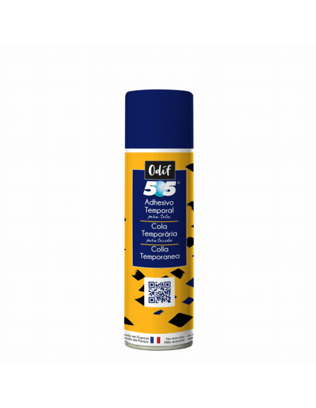 Spray Odif 505 cola temporal para tela, 250 ml