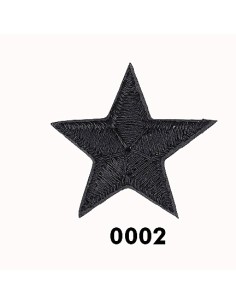 Aplicación estrella metalizada 164776, blister de 10 u 2