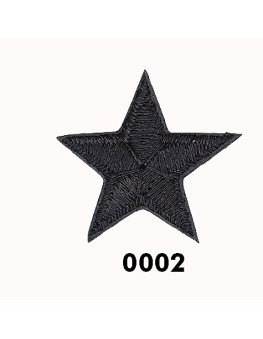 Aplicación estrella metalizada 164776, blister de 10 u
