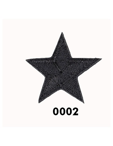 Aplicación estrella metalizada 164776, blister de 10 u