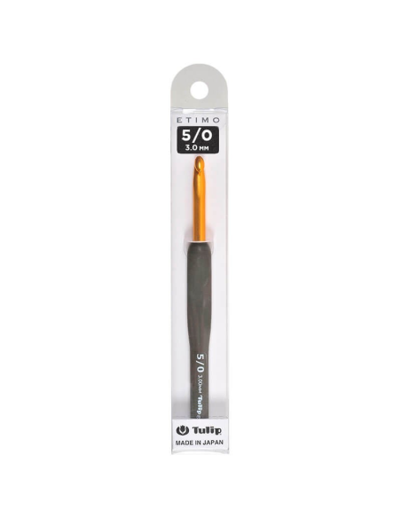 Ganchillo Tulip etimo black gold softgrip, unidad