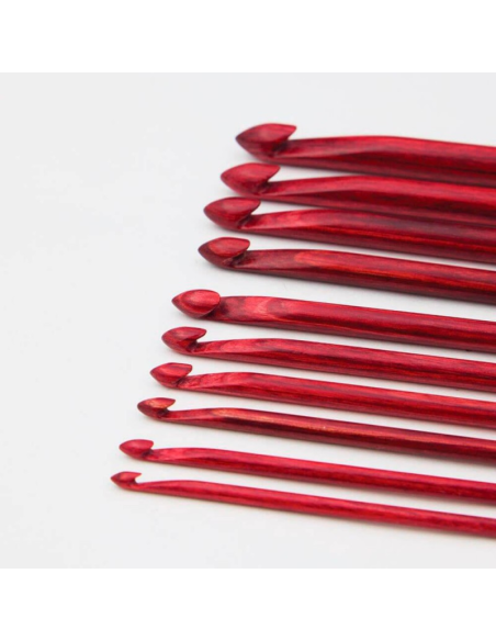 Set ganchillos tunecinos 3,5 - 8 mm Knitpro Amore