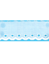 Tira bordada con 1 bodoque 11788 (2,6 cm), m