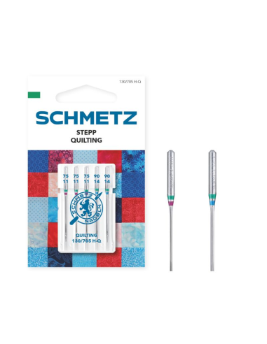 Aguja Schmetz quilting 130/705 HQ  Surt., blister de 5 und.