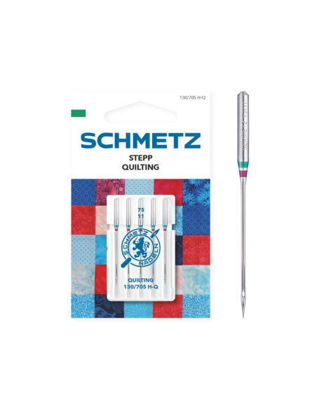 Aguja Schmetz quilting 130/705 HQ, blister de 5 und.