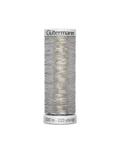 Hilo Gutermann Metalizado 200 m, 5 bobinas