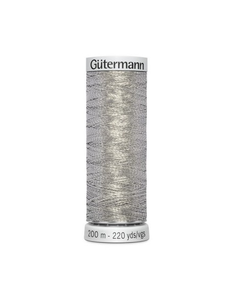 Hilo Gutermann Metalizado 200 m, 5 bobinas