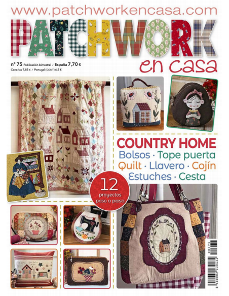 Revista patchwork en casa Nº 75