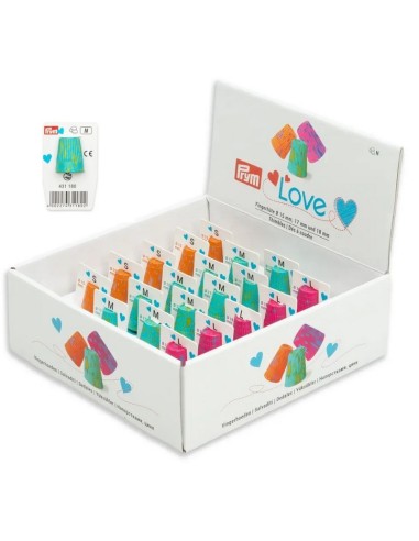 Dedal Prym Love 431180, expositor 20 unidades