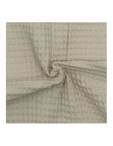 Tejido Waffle 100% algodón ancho 150 cm, metro