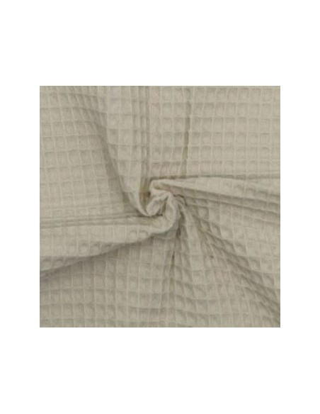 Tejido Waffle 100% algodón ancho 150 cm, metro