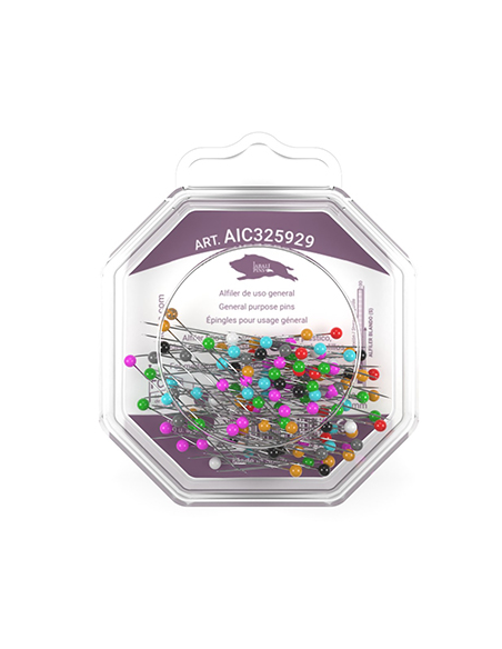 Alfiler acero inox. AIC3259 32 x 0.59 mm, 100 u